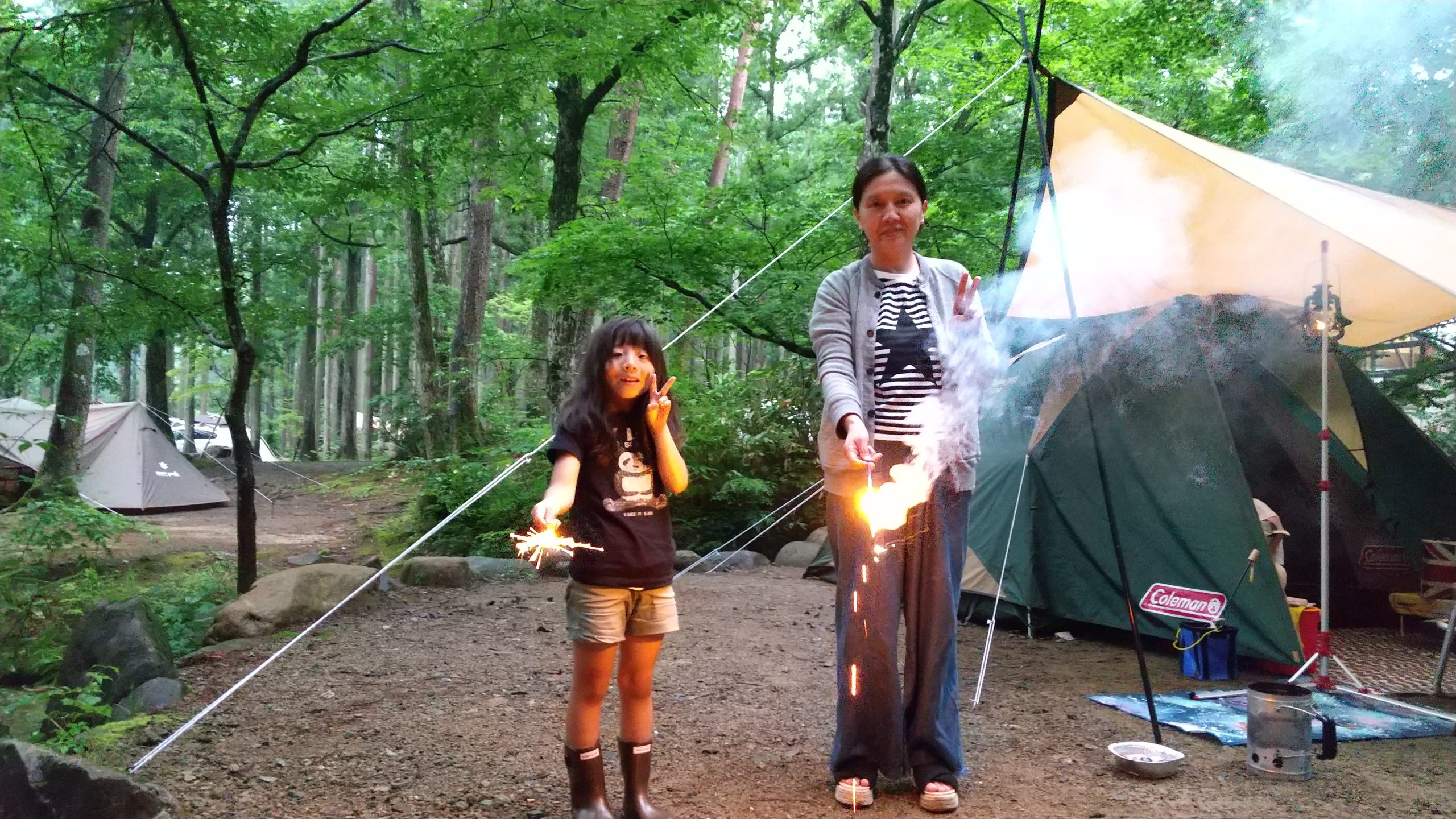 ひるがの高原キャンプ場は雨の中でも初キャンプでも楽しめました ありがとうの人生ブログ